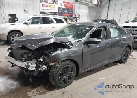 2020 Honda Civic Lx из США, поврежденный, VIN 2HGFC2F61LH574438